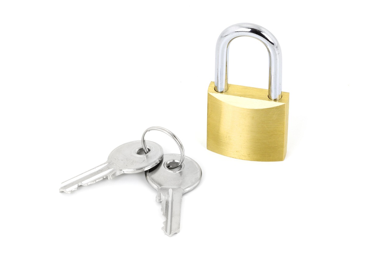 Security padlock symbolizing HIPAA-ready security